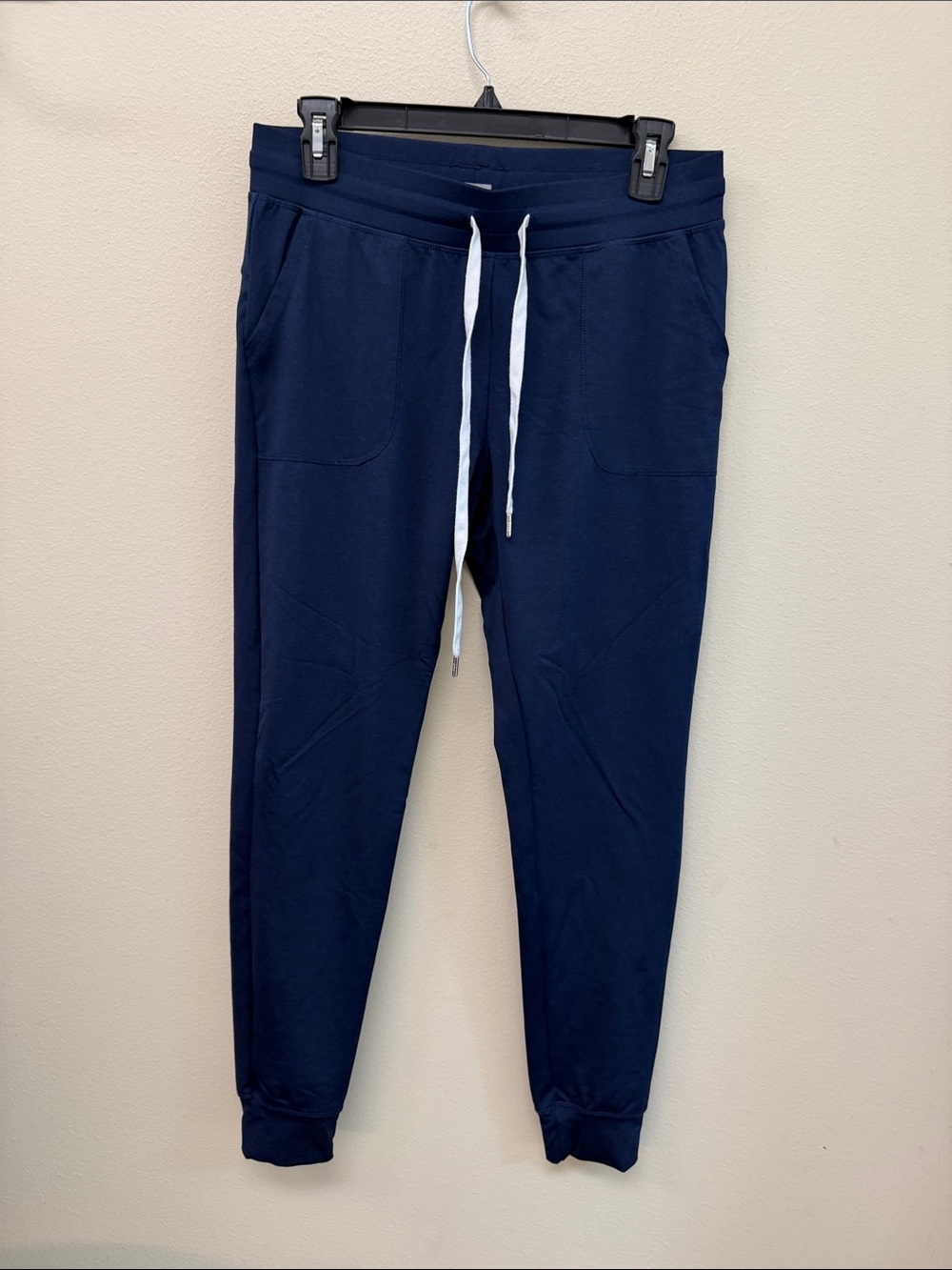 Women's Navy Drawstring Jogger Pants NWOT SzM
